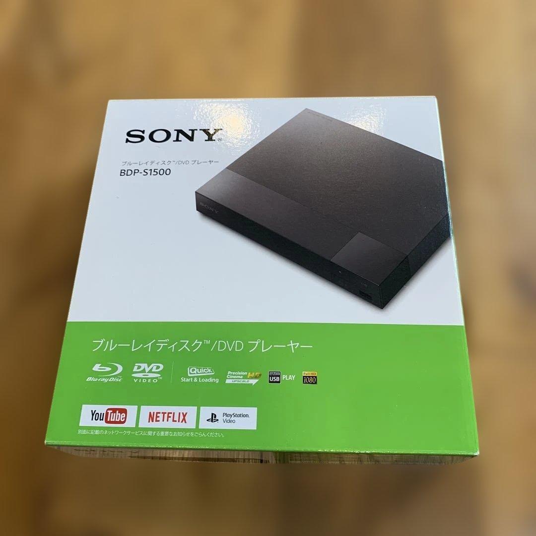 SONY ブルーレイ・ディスク/DVDプレイヤー　BDP-S1500/BM