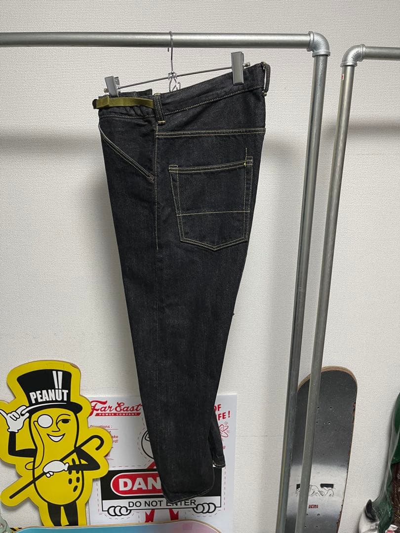 GANRYU ガンリュウ コムデギャルソン デニム サルエル パンツ　Sサイズ