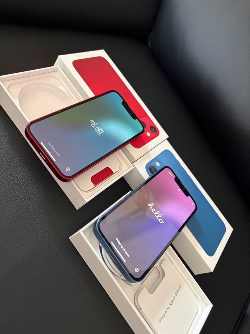 iPhone 13 赤 青 ミニ