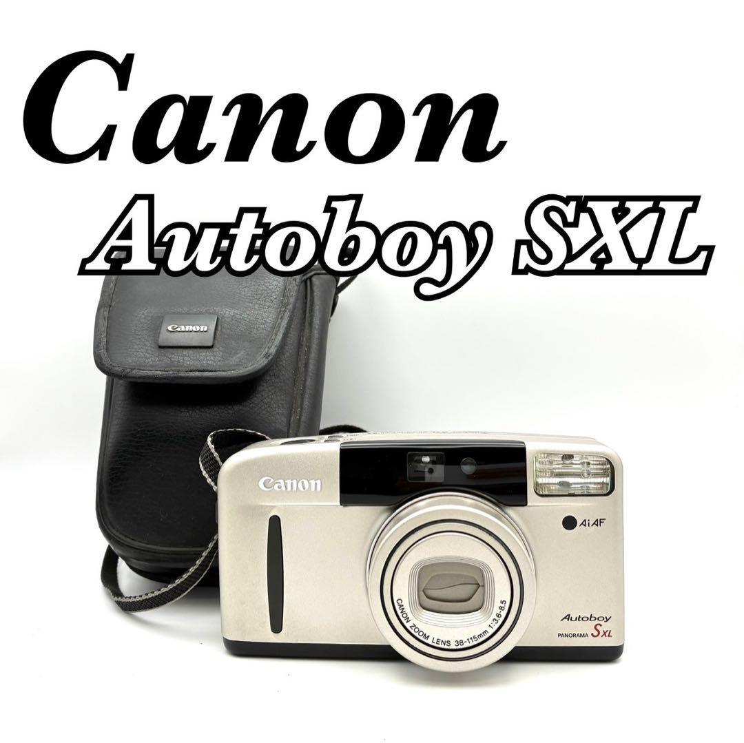 【完動品 極美品】Canon Autoboy SXL 純正ケース付き 返金保証