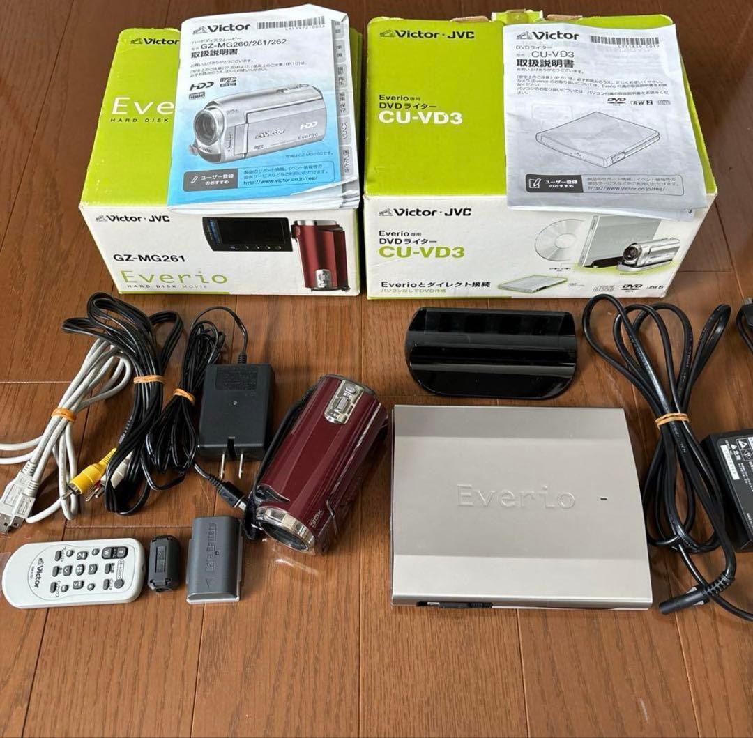 Victor・JVC Everio ハードディスクムービー / DVDライター