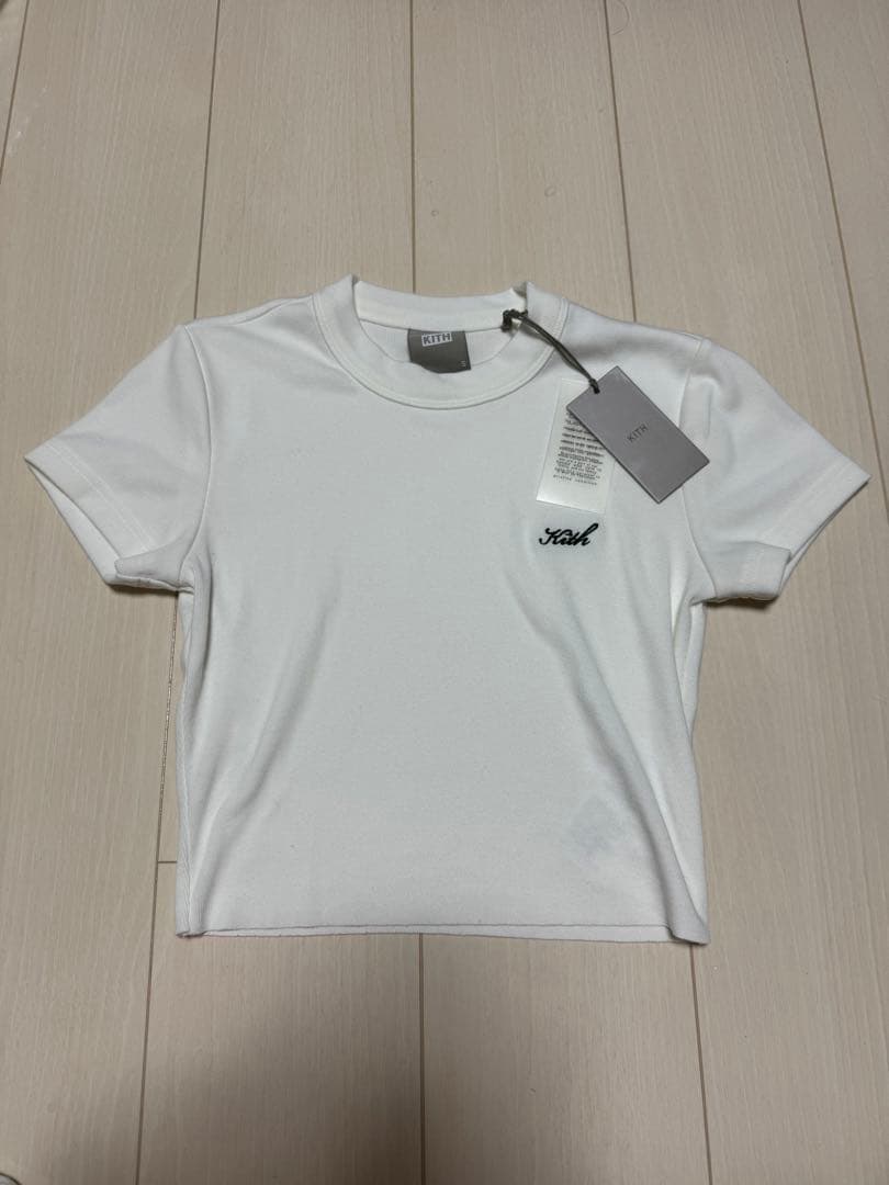 新品タグ付き　kith Tシャツ　クロップド