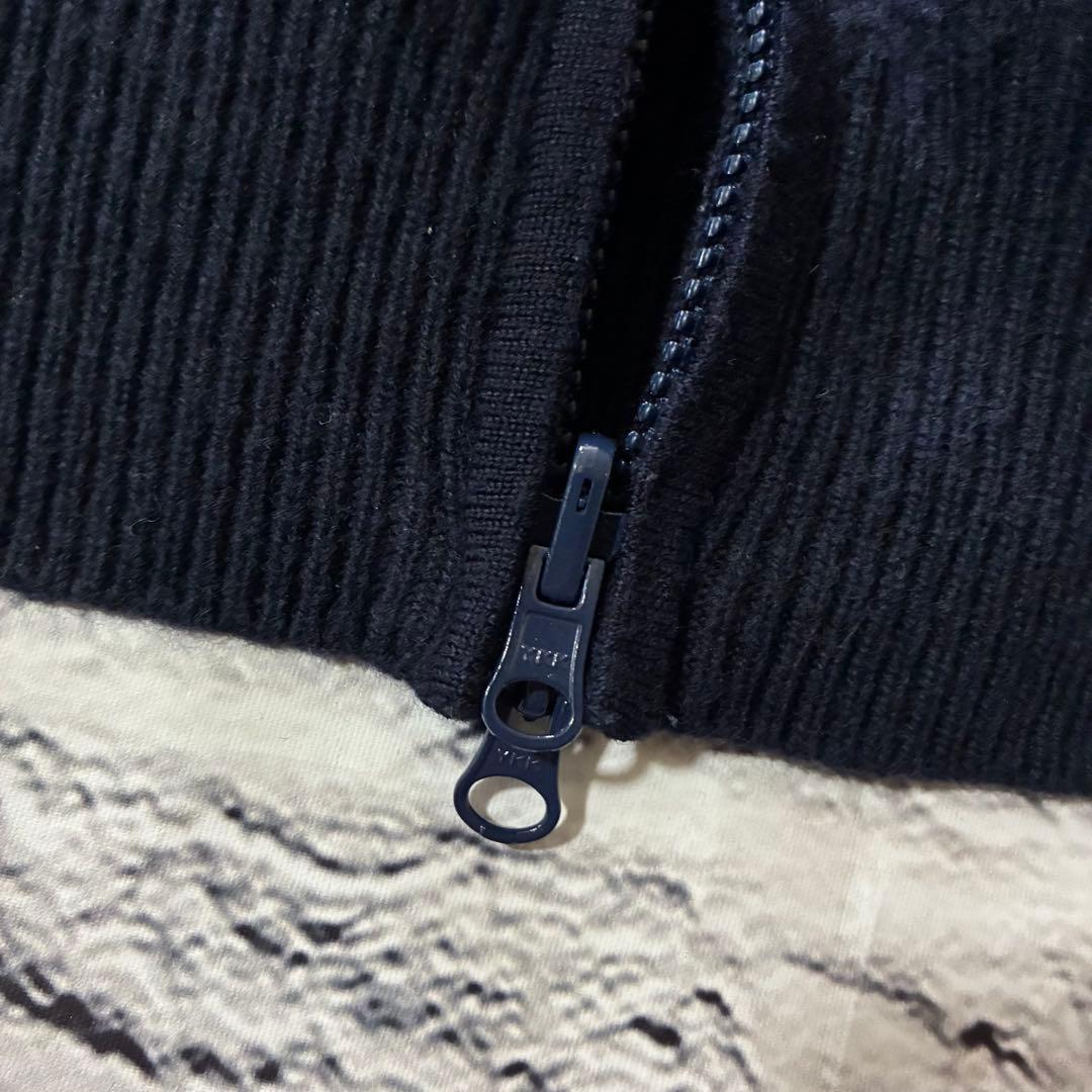 johnsmedly ドライバーズニット ウール M ダークネイビー