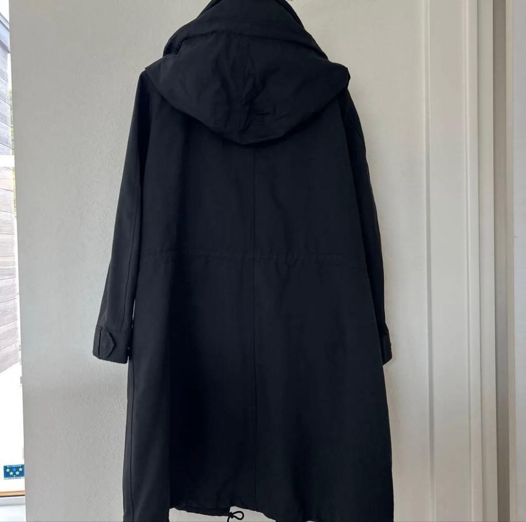 THE RERACS ロングモッズコート　ブラック　サイズ38