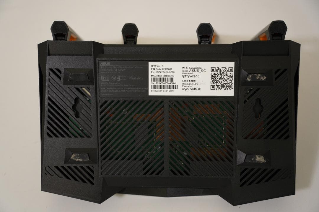 ASUS TUF Gaming TUF-AX4200 WiFi ルーター