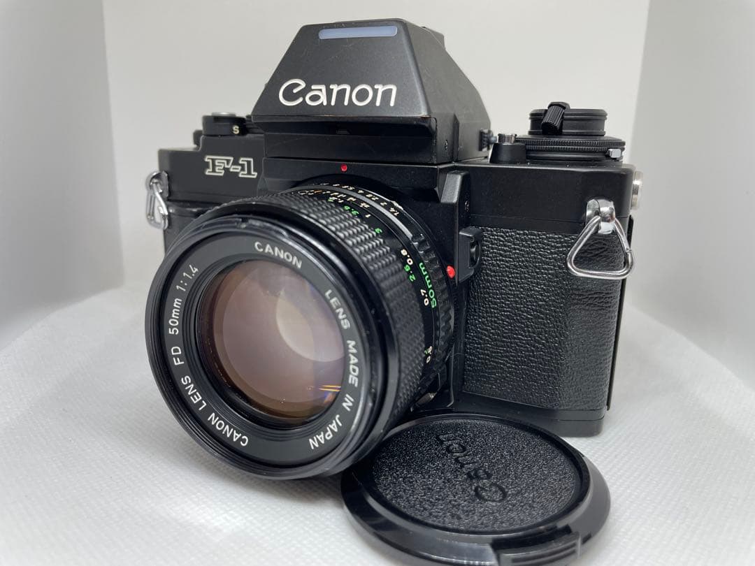 訳あり Canon New F-1 AE + New FD 50mm f1.8