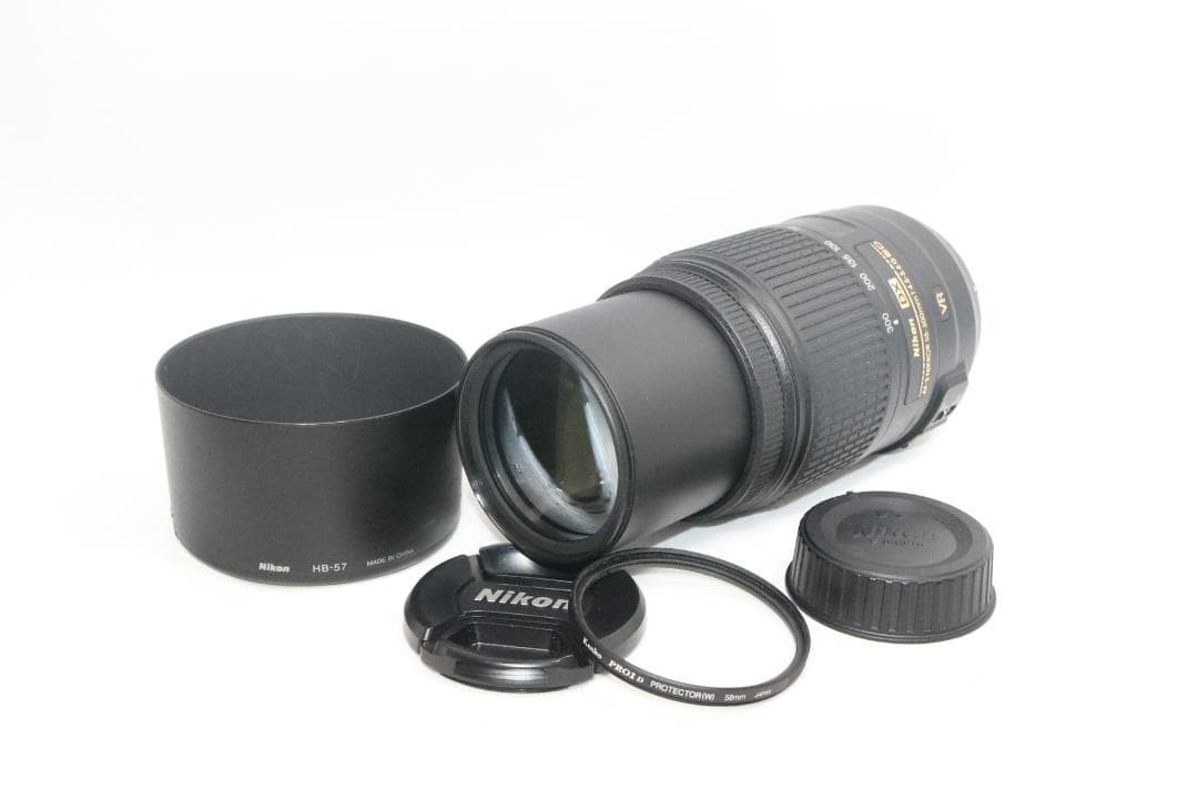 美品⭐手ブレに強い！超望遠レンズ⭐️Nikon 55-300㎜ VR