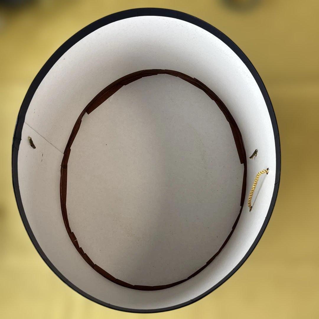 NEWT ベージュ パナマ帽　ブラックリボン