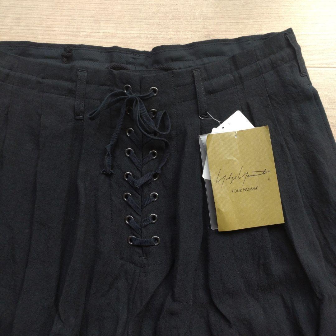 【新品未使用】ヨウジヤマモトプールオム　リンリネンパンツ　Size２