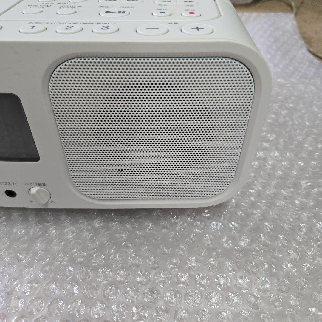 動作確認済み　SONY CDラジオカセットレコーダー CFD-S401(W)