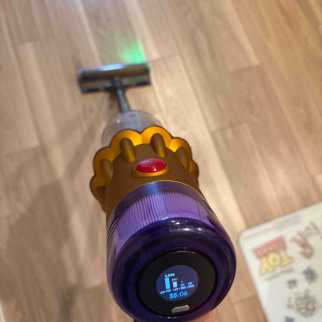 Dyson Vシリーズ 掃除機 紫・金 充電スタンド付き
