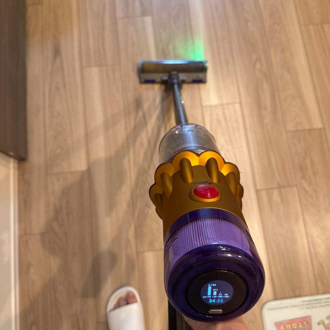 Dyson Vシリーズ 掃除機 紫・金 充電スタンド付き