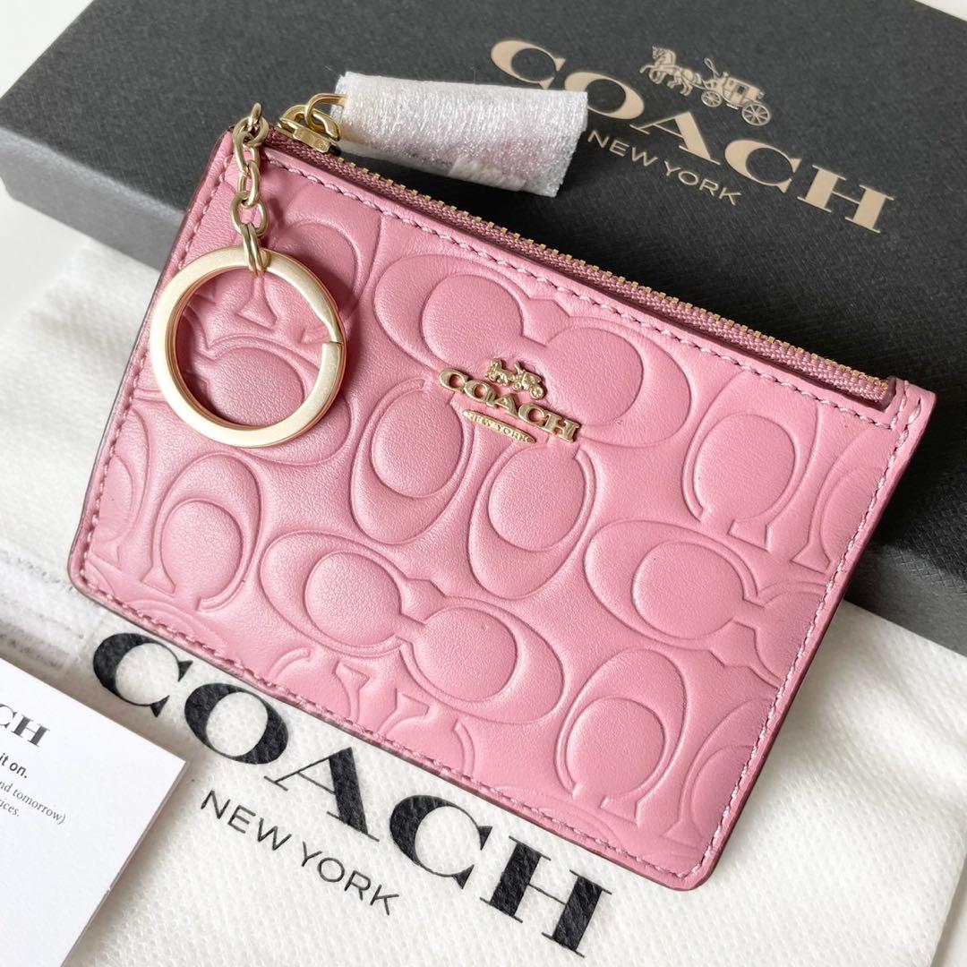 【新品】COACH がさばる財布を持ち歩きたくない時に❤︎ ケース