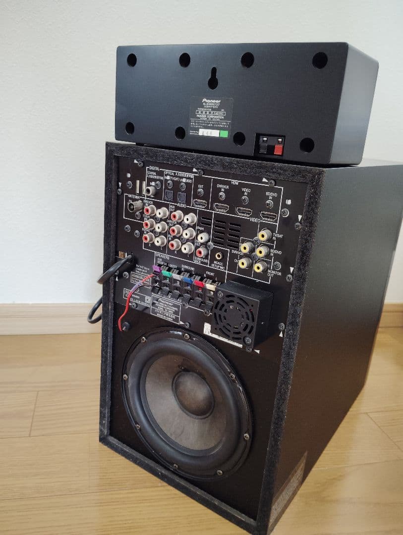 【極美品】Pioneer 5.1ch AVアンプ サブウーファー SX-SWR2