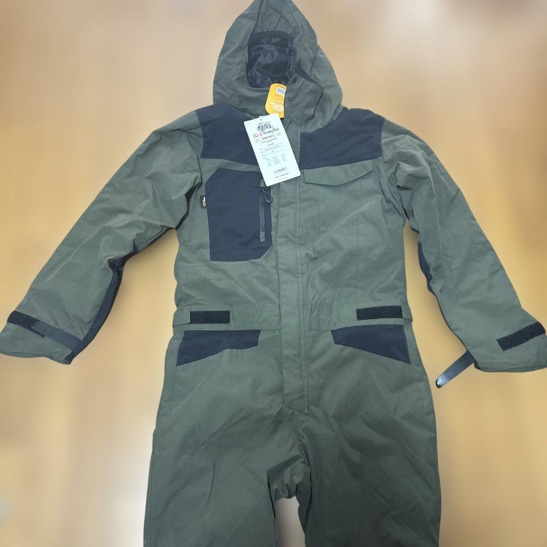 新品未使用　山田辰(YAMADATATSU) 防寒つなぎ服 アーミーグリーン