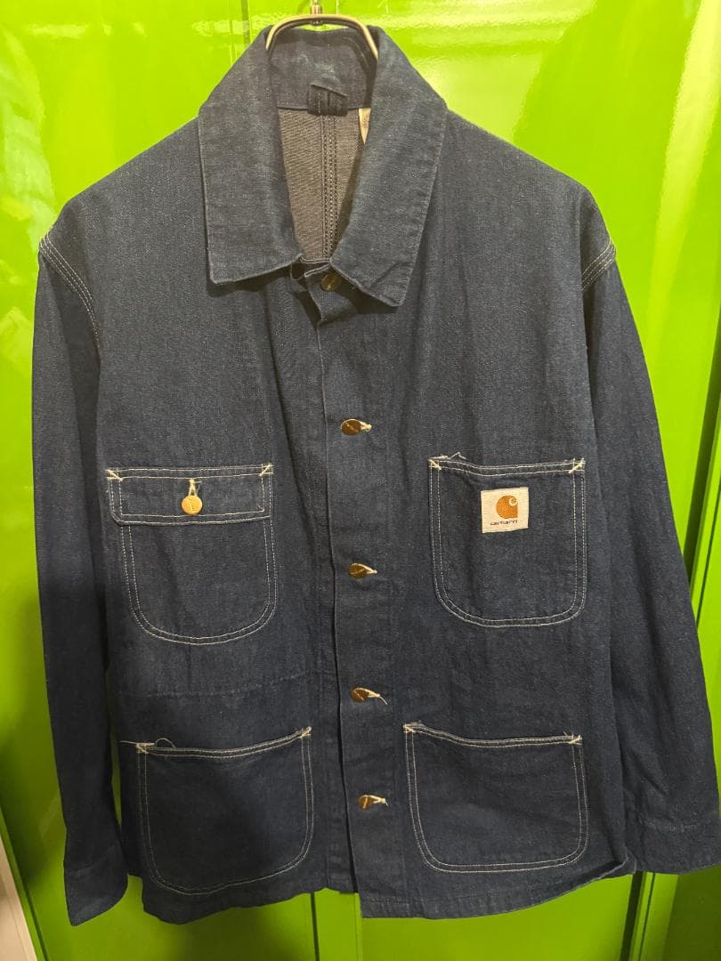 Carhartt ダークブルー カバーオール