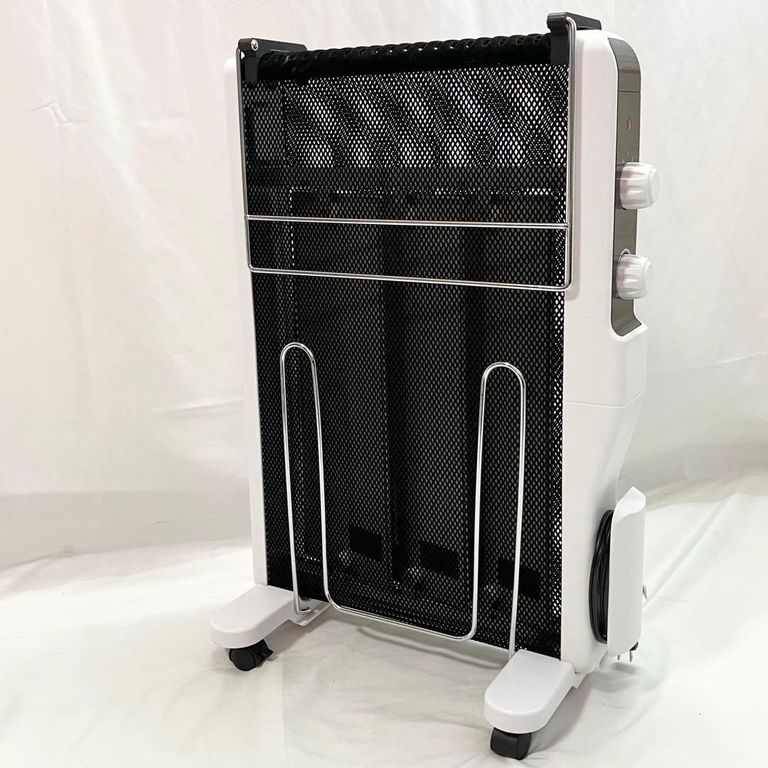 【美品】おおたけ マイカヒーター 温調付 1000W MC-F1000 ホワイト