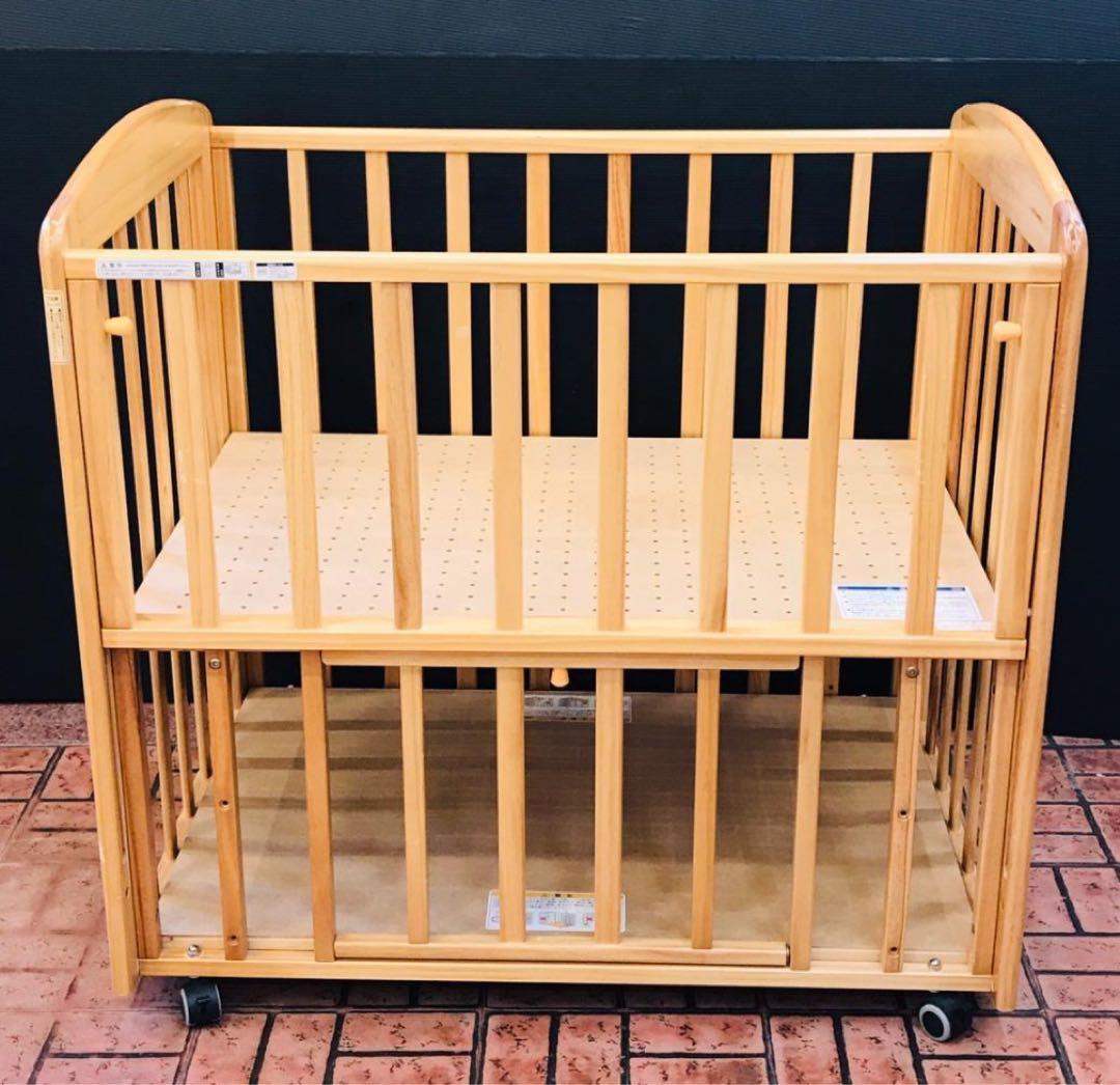 【セット売り】カトージベビーベッド　エアインパクトマットレス