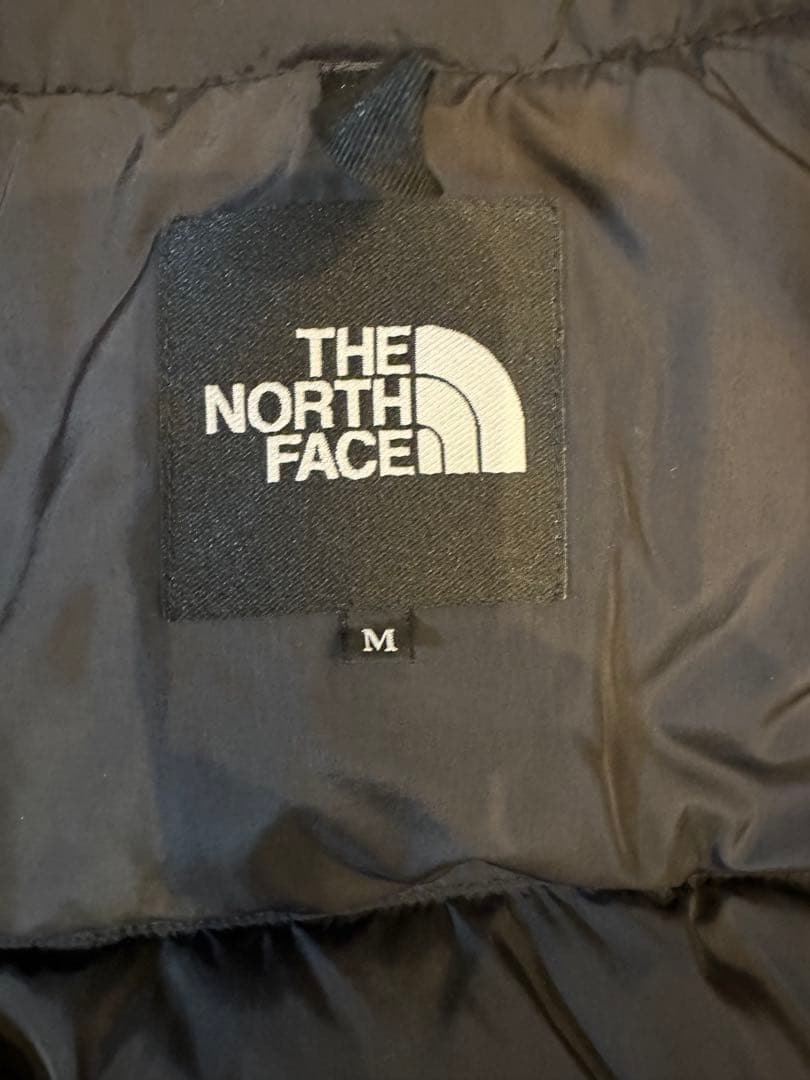The North Face ブラック ヌプシ　ダウンジャケット　Mサイズ