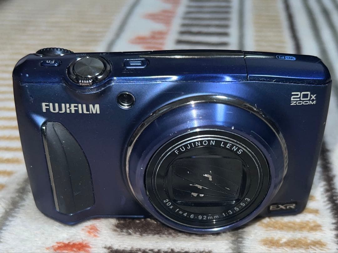 FUJIFILM デジタルカメラ F900EXR ネイビー