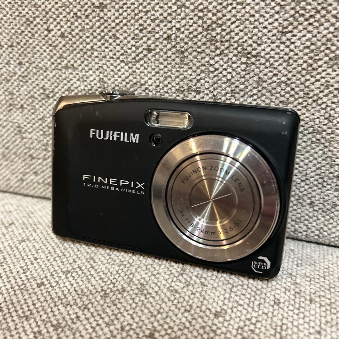 【美品】FUJIFILM デジタルカメラ FinePix F50fd ブラック