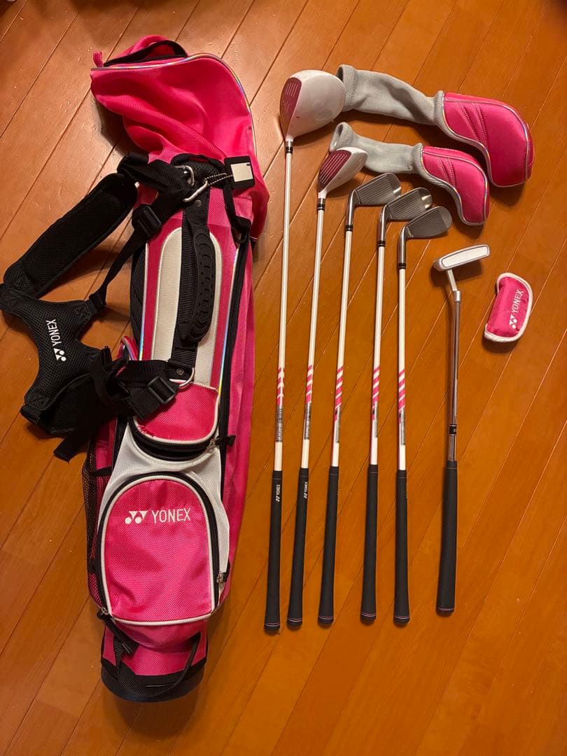 YONEX ヨネックス ジュニア ゴルフクラブセット ピンク J120