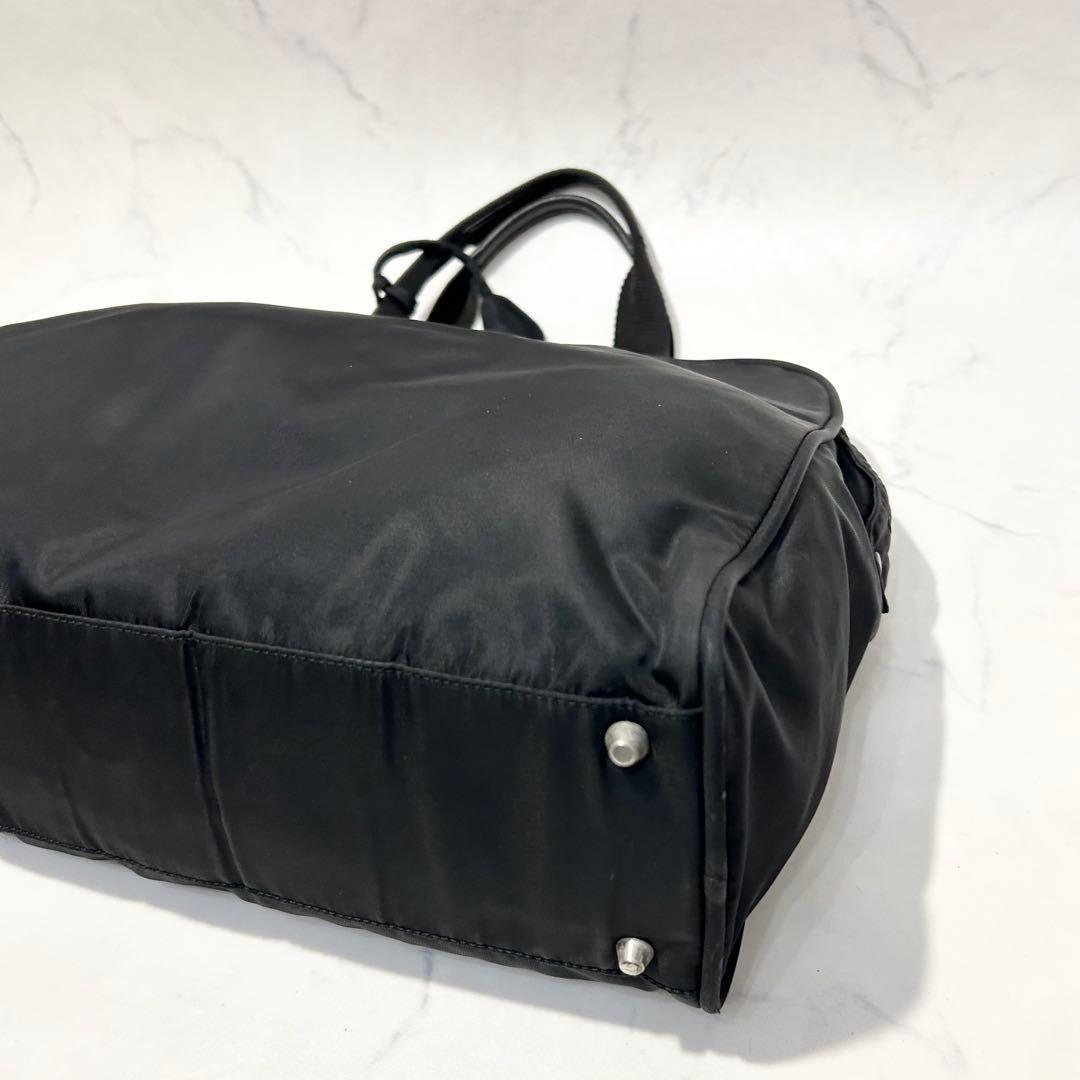 【美品】PRADA プラダ　トートバッグ　ブリーフケース　ビジネスバッグ　黒