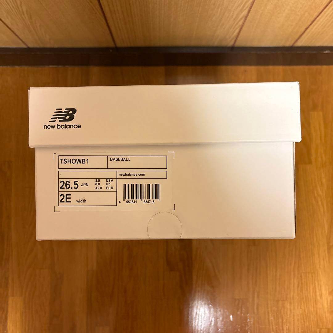 ニューバランス 大谷翔平Ohtani 1 Turf ドジャースカラー26.5cm