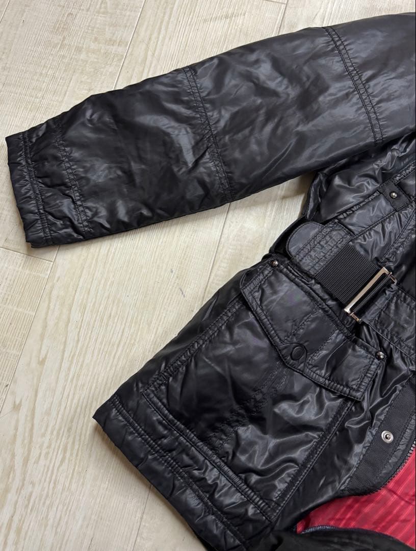 【極美品希少!! 】バラシbarassi ダウンジャケット ベルト 48 L