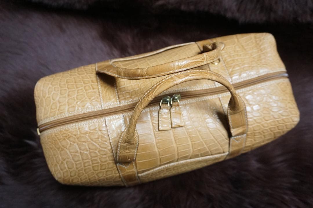 Franco Parmeggiani エキゾチックレザー 2WAYハンドバック