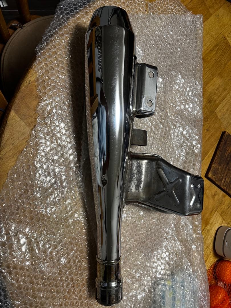 SR400/500 Y'Sギア PRUNUS メガホンショート