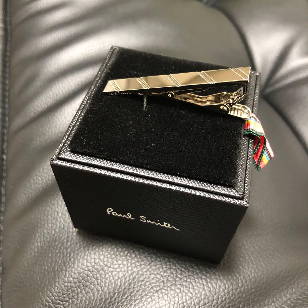 【新品未使用】Paul Smith ポールスミス ネクタイピン マルチストライプ