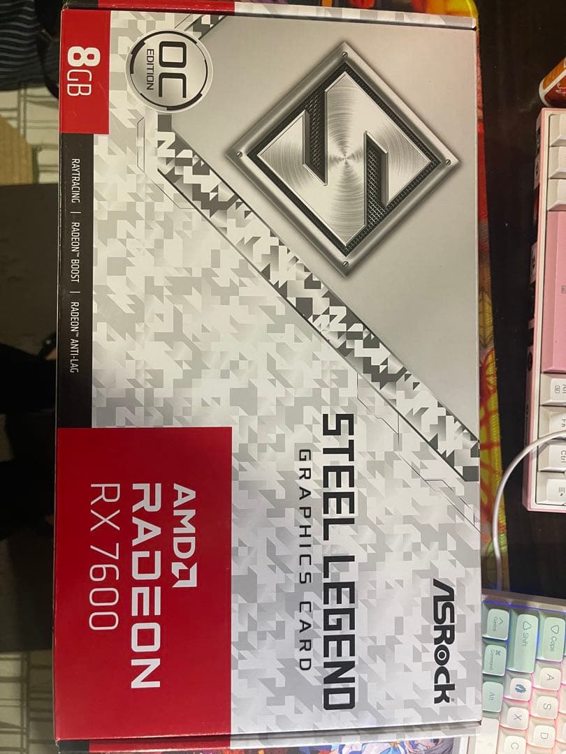 ASRock RX7600 8GB グラフィックスカード