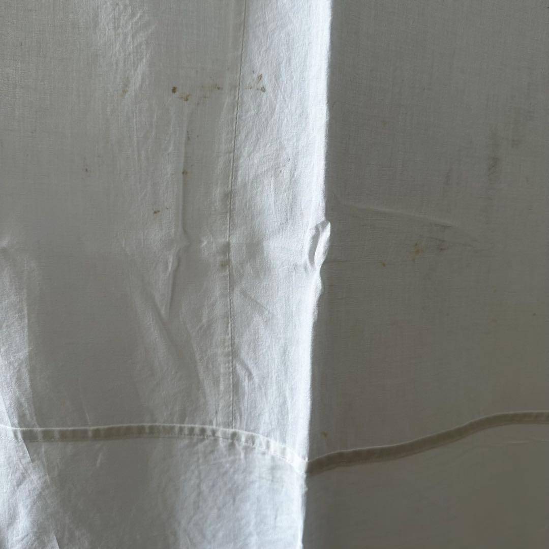 古道具/真鍮リングの大判古布カーテン