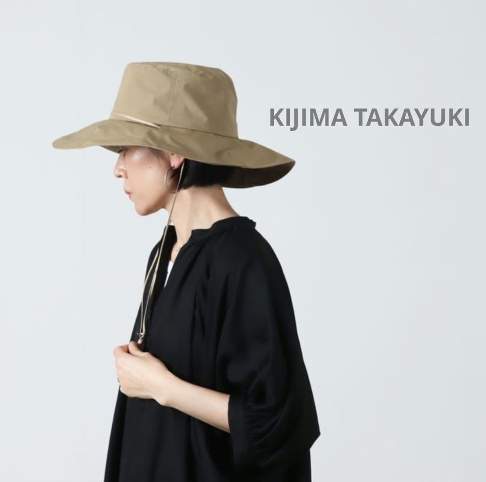 ☆未使用☆KIJIMA TAKAYUKI ナイロンサファリハット