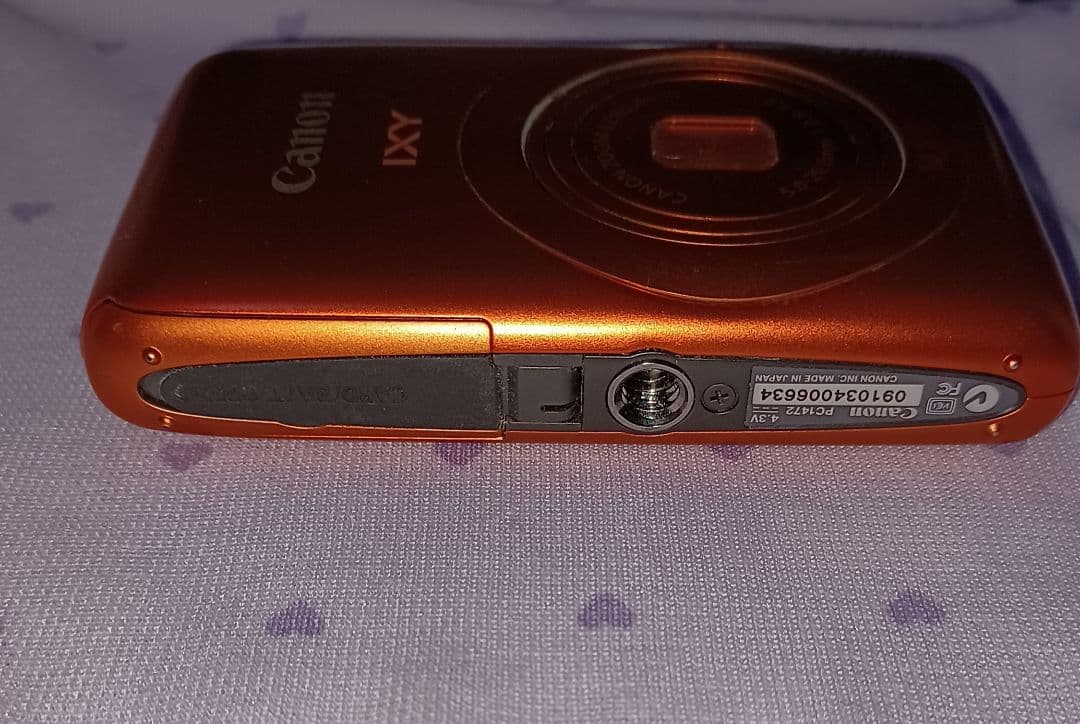 Canon　デジタルカメラ　ixy 400f オレンジ