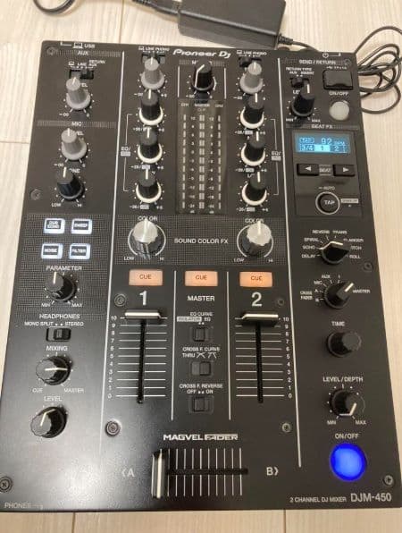 DJM-450 Pioneer DJ 2ch DJミキサー