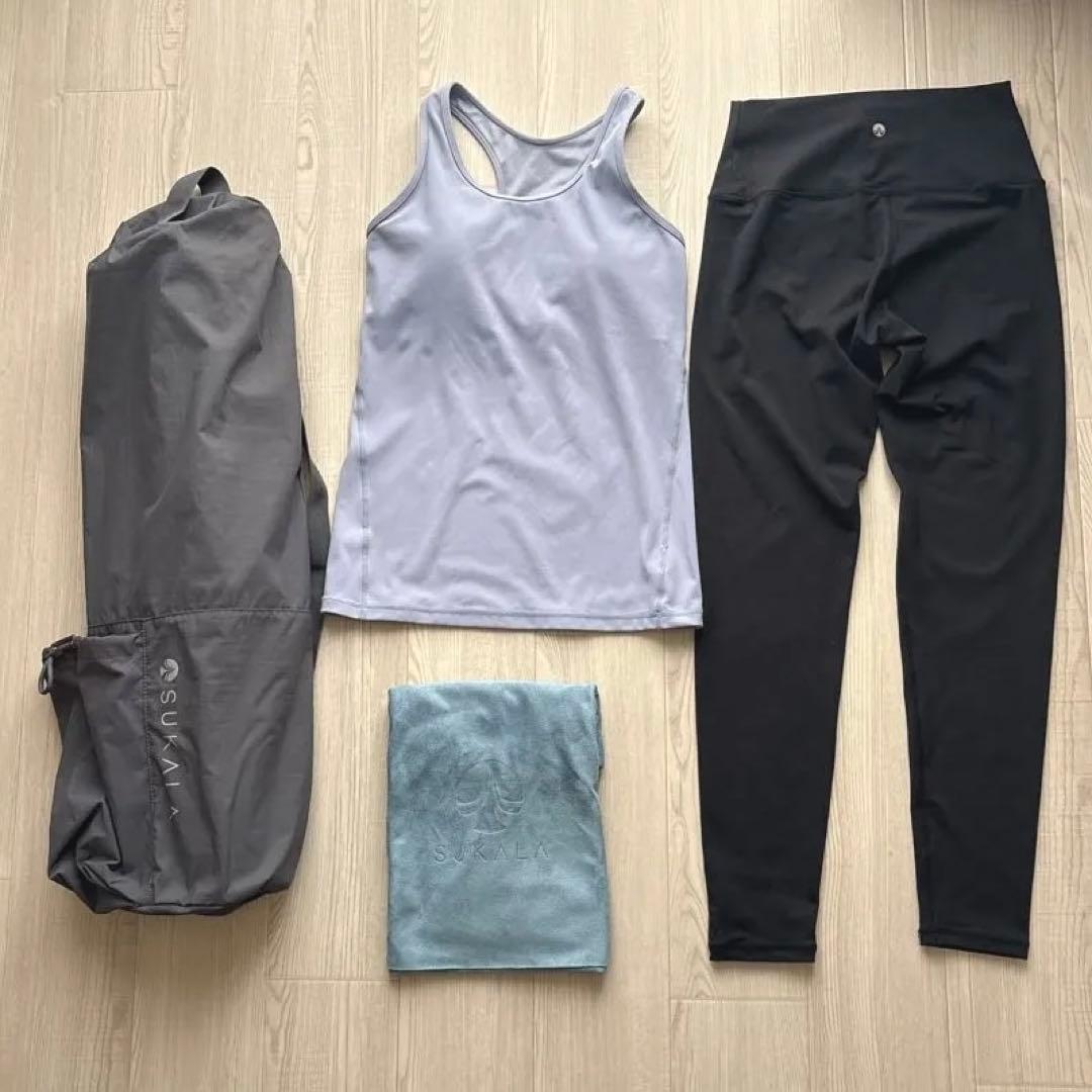 LAVA SUKALAヨガウェア ヨガマット ラグ セット