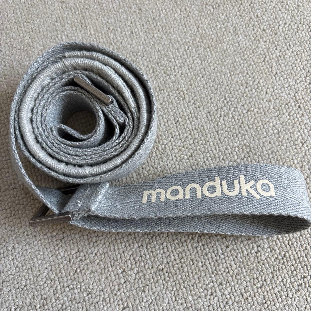 富*む様 manduka ヨガマット サンド　プロ6mm ストラップ付き
