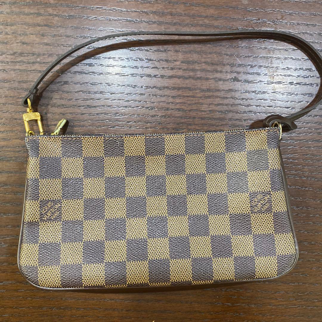 ね*︎様 ルイヴィトン ダミエ アクセサリーポーチ ミニ 正規品 美品