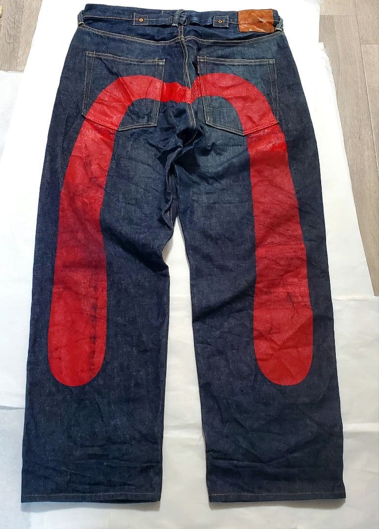 EVISU No.2 Lot.2004 ビッグカモメ 赤 W38×35