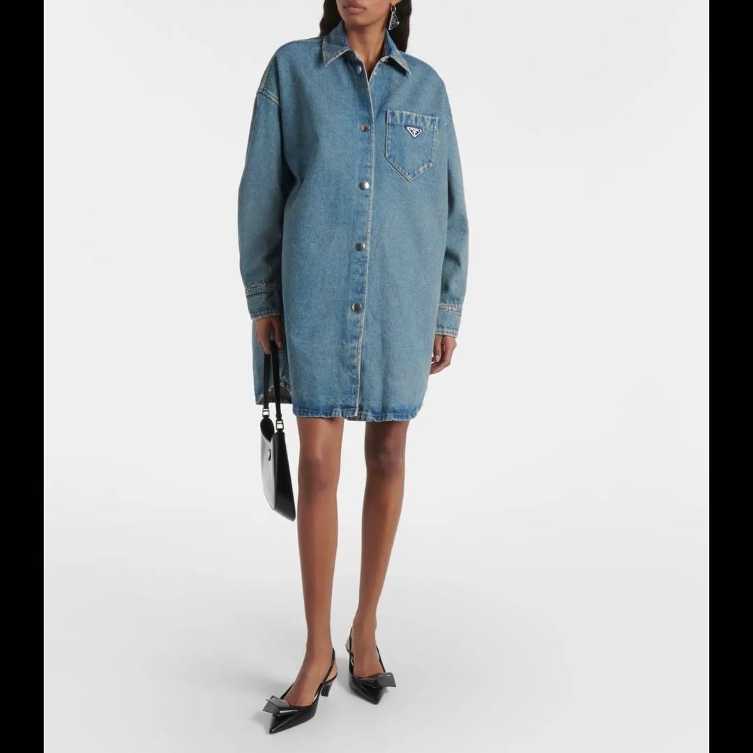 プラダ　PRADA オーバーデニムジャケット