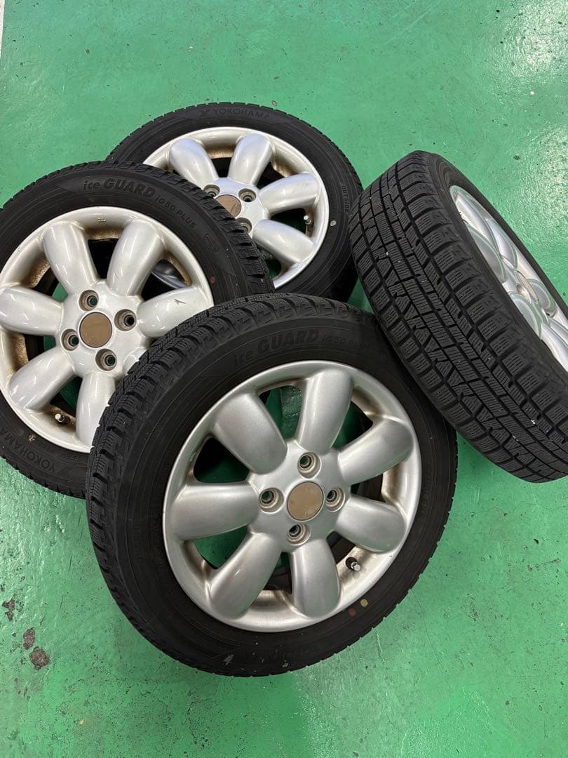 送料込　ラパン　純正　ホイール　スタッドレスタイヤ　ホイールセット