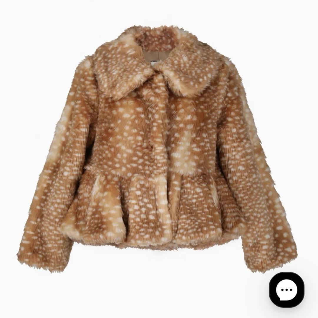 bibiy DORA PEPURAMU FUR COAT ファーコート