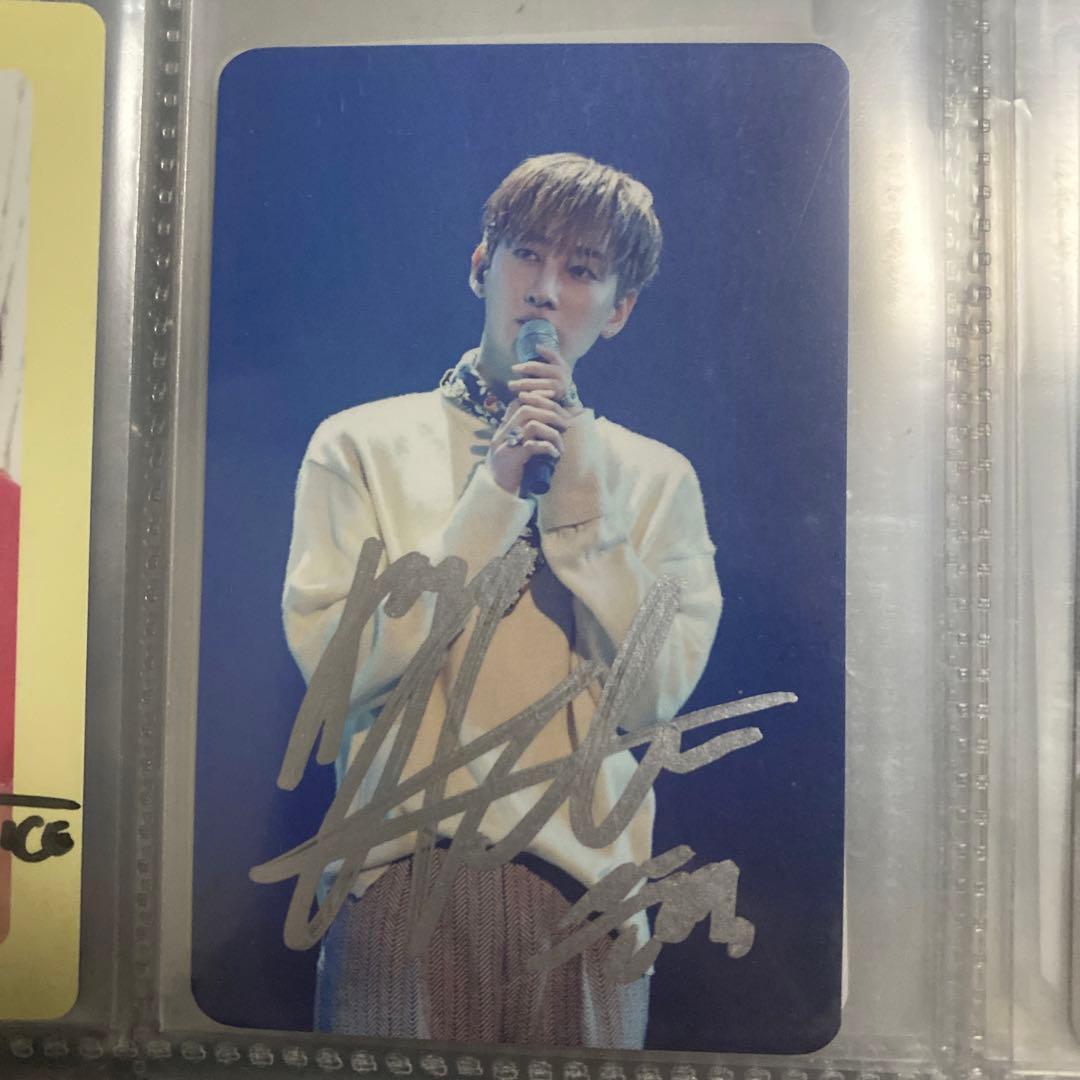 スジュ　ウニョク 直筆　サイン入り K-POP トレカ