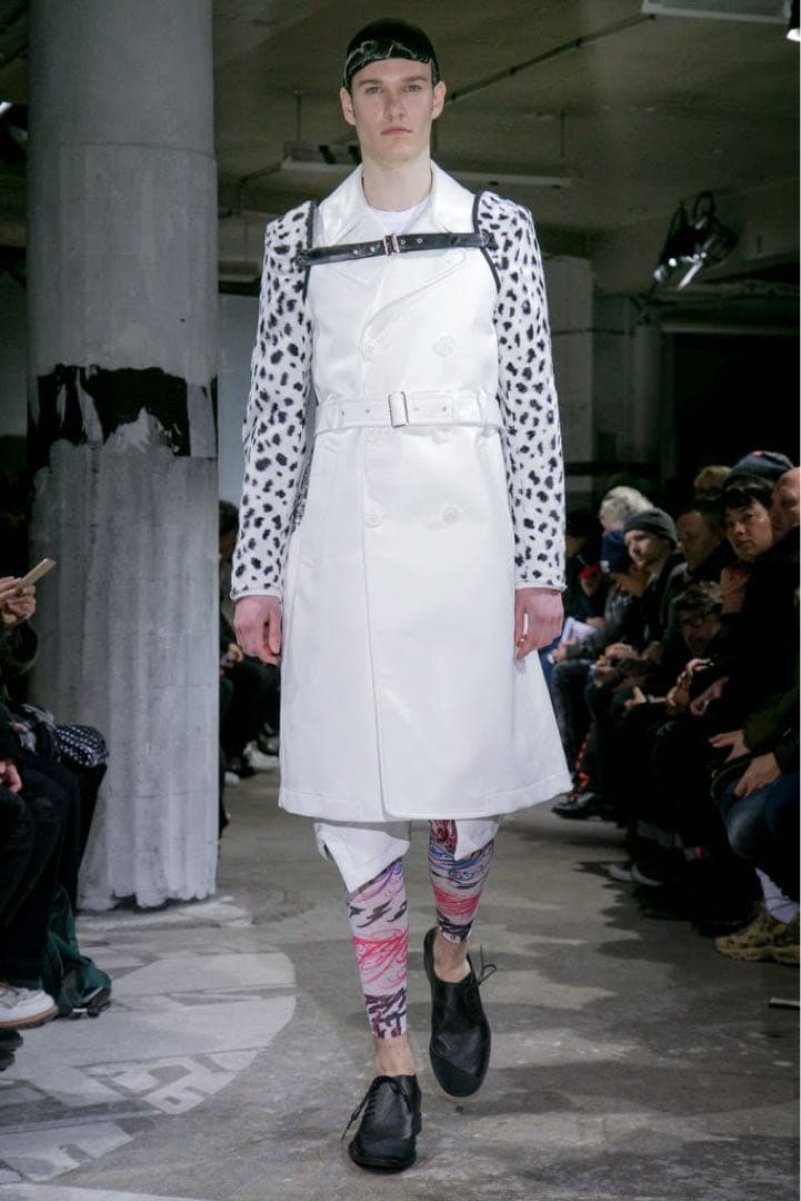 comme des garcons homme plus レザー アームカバー