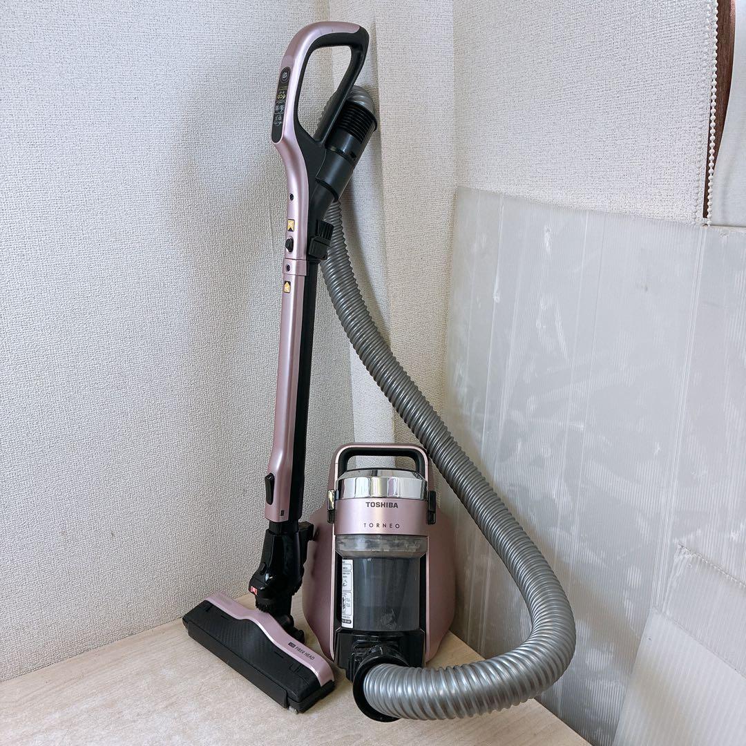 通電OK 東芝 2021年製 キャニスター型掃除機 クリーナー トルネオ 中古品