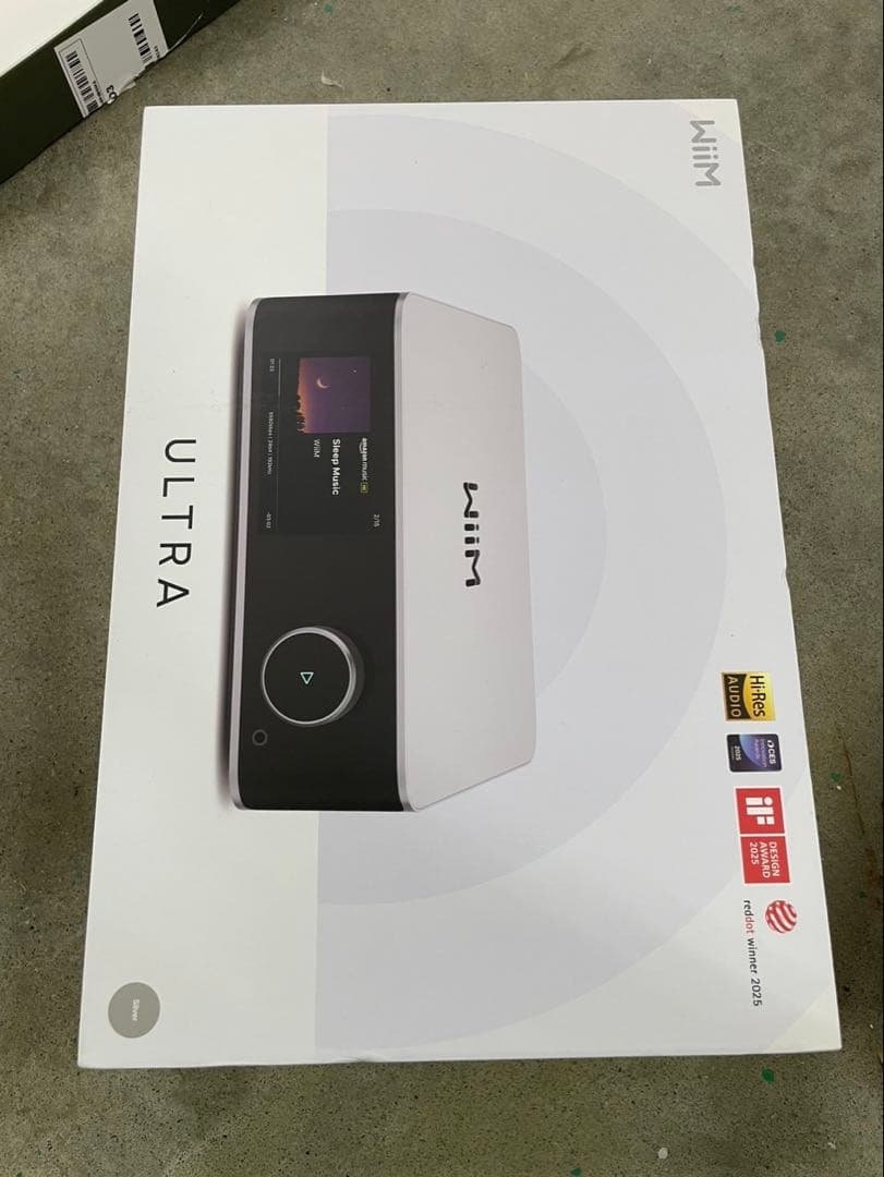 WiiM Ultra 音楽ストリーマーデジタルプリアンプ | 3.5インチタッチ