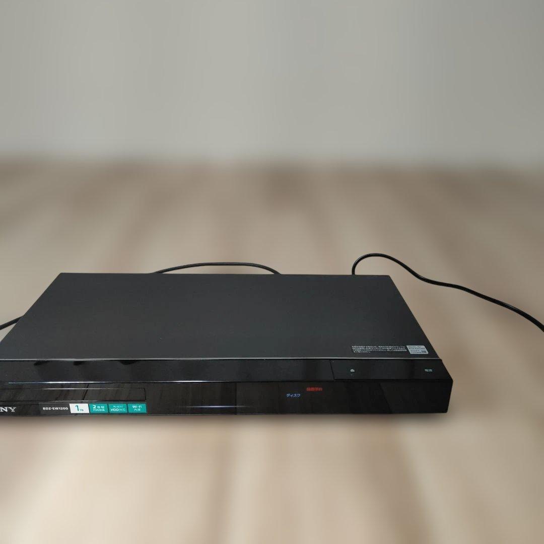 SONY 1TB 2番組同時録画 ブルーレイレコーダー BDZ-EW1200