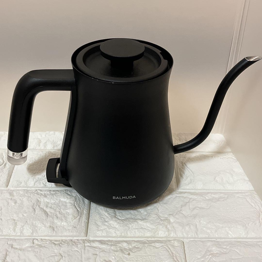 BALMUDA バルミューダ ザ・ポット K02A-BK ブラック 電気ケトル